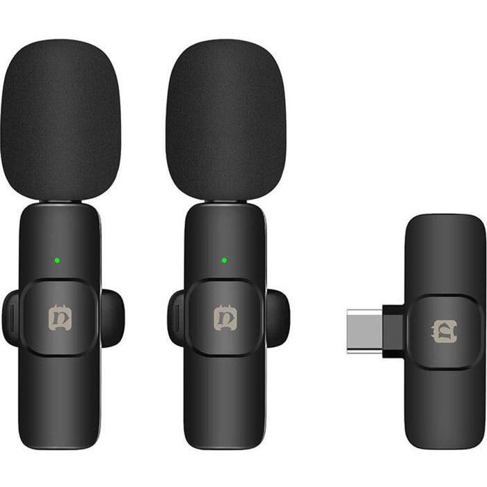 Puluz PU3151B bezvadu atloka mikrofons, USB-C