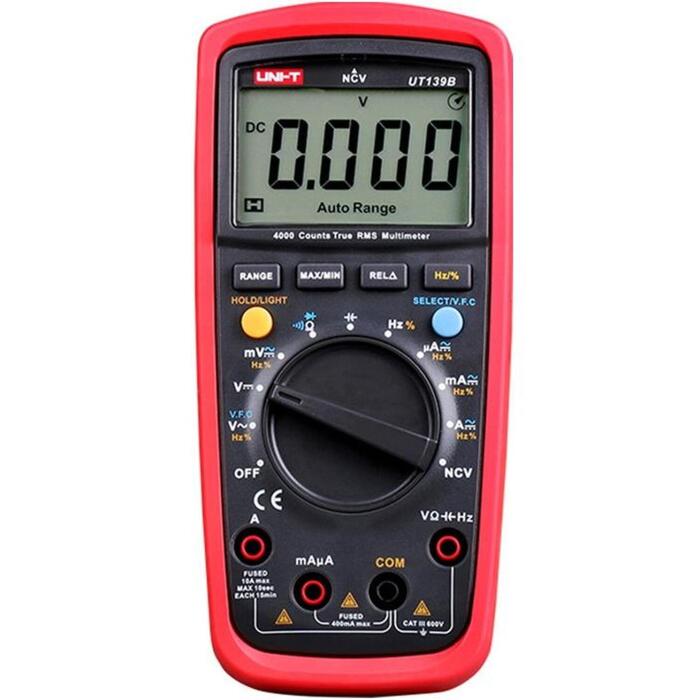 Uni-T UT139B, patiesais RMS digitālais multimetrs