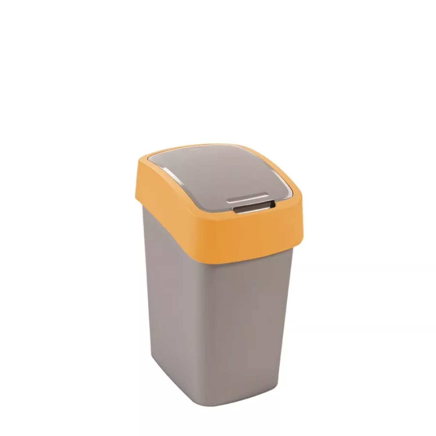 Мусорное ведро Flip Bin 25л серебряный / желтый 0802171535 (0802171535)