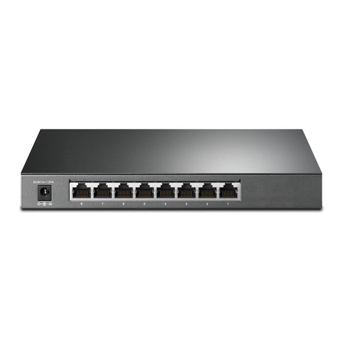 TP-LINK JetStream TL-SG2008P komutators, 8x Gigabit
