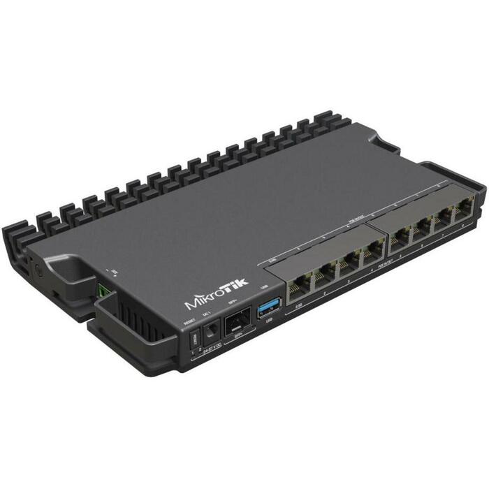 Mikrotik RB5009UPR+S+IN maršrutētājs 1x SFP+, 1x