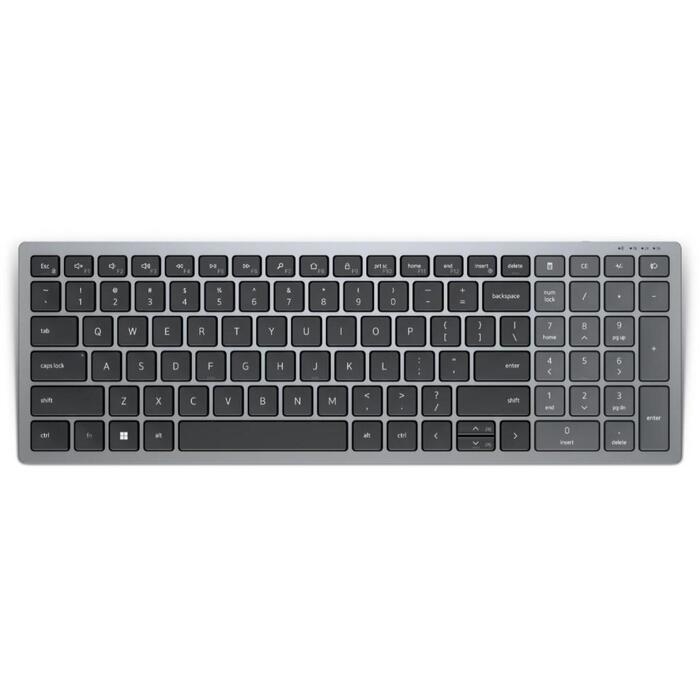 Dell Klaviatūra KB740 580-AKOZ, bezvadu, Titan