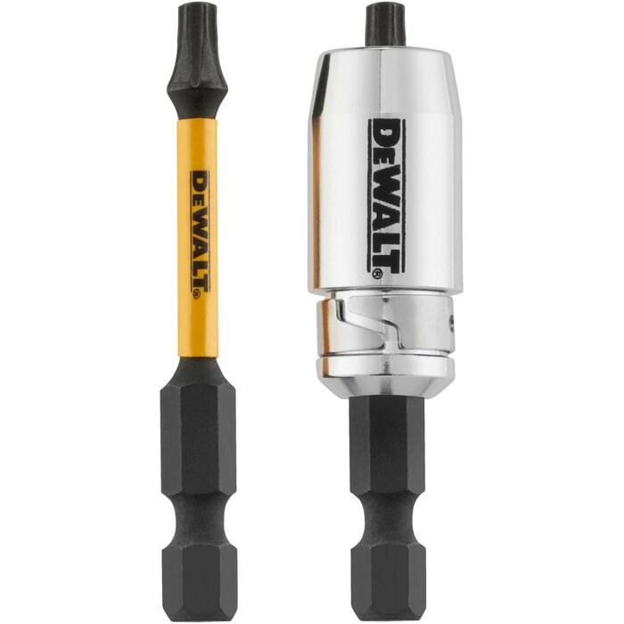 Dewalt triecienskrūvgriezis uzgaļu komplekts DT70538T-QZ 57mm T25, 3 gab., cieta tērauda, siltuma apstrāde, torsijas zona (DT70538T-QZ)