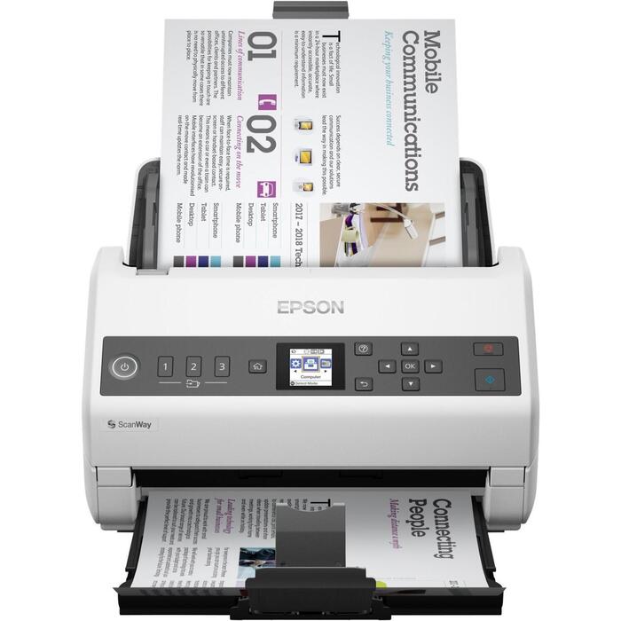 Epson WorkForce DS-730N B11B259401, 4500 skenējumi/dienā, 100 lapu autom. dokumentu padevējs, 40 lappuses/min. (B11B259401)