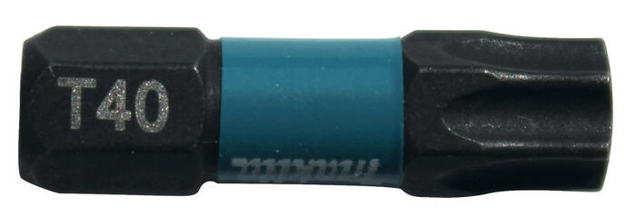 Skrūvgrieža uzgalis T40 25MM , IMPACT BLACK