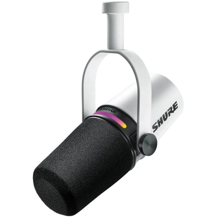 Shure MV7+-W mikrofonu, 1, 1x XLR