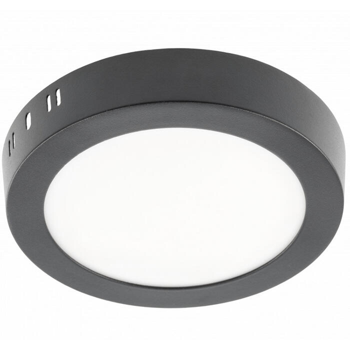 Gtv ORIS PLUS LD-ORN13W-NBP-10, 13W, 1020lm, IP20, AC220-240V, 120°, 4000K, потолочный, черный (LD-ORN13W-NBP-10)