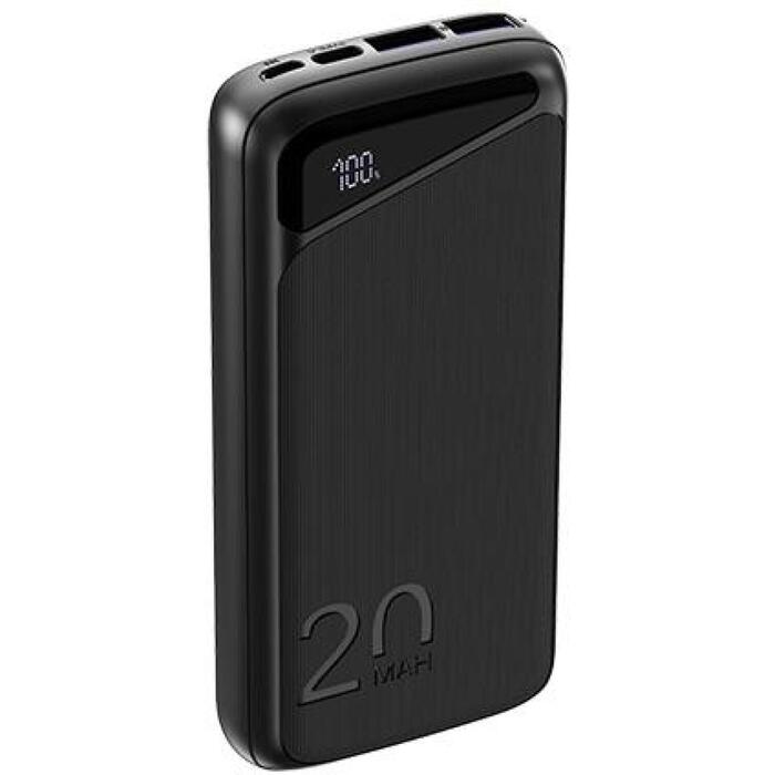 Navitel Lādētājs-akumulators PWR20 MX Black, 20000mAh