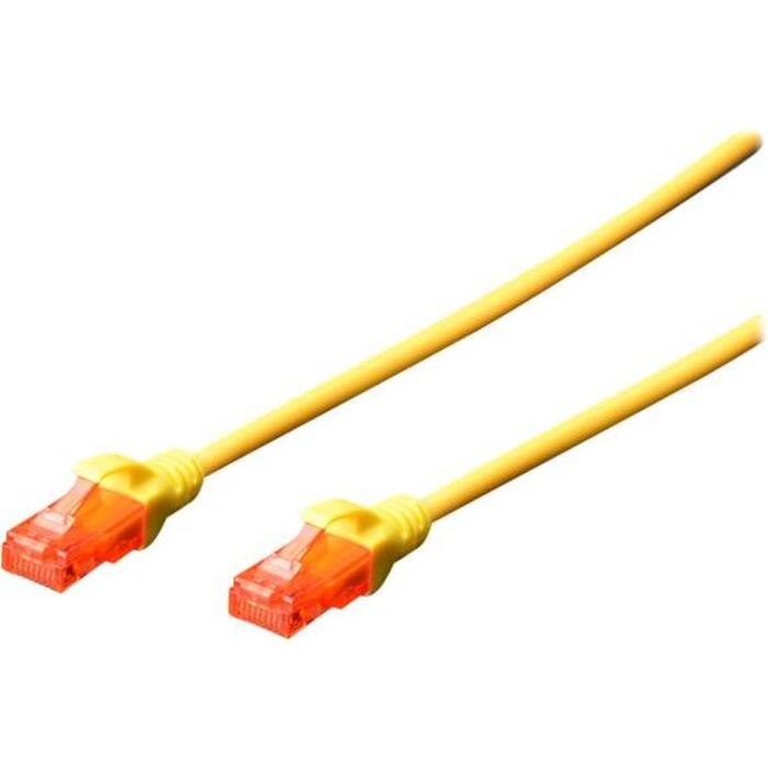 Digitus patch kabelis DK-1617-020/Y, 2m, RJ-45