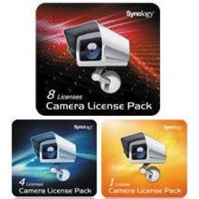 Synology Лицензия на устройство МОДЕЛЬ DEVICE LICENSE (X 8), 8 камер, поддерживает камеры наблюдения (DEVICE LICENSE (X 8))