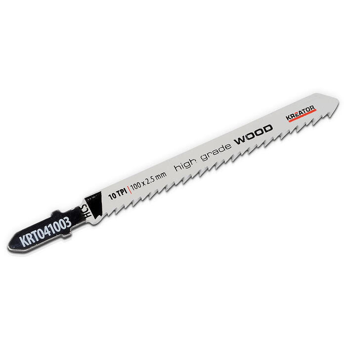 Figūrzāģa asmenis HCS kokam 100x2.5mm