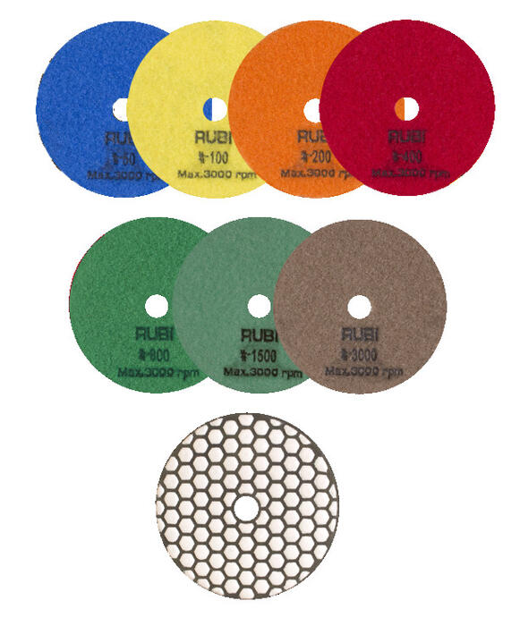 Dimanta pulēšanas disks sausai pulēšanai, Ø100mm