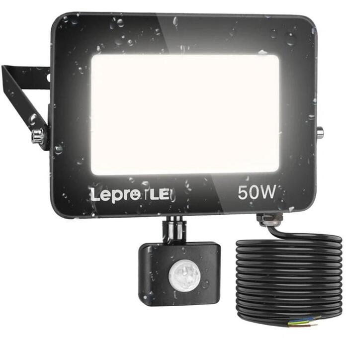 LEPRO 340006-DW-EU LED prožektors, 50W, 5000K