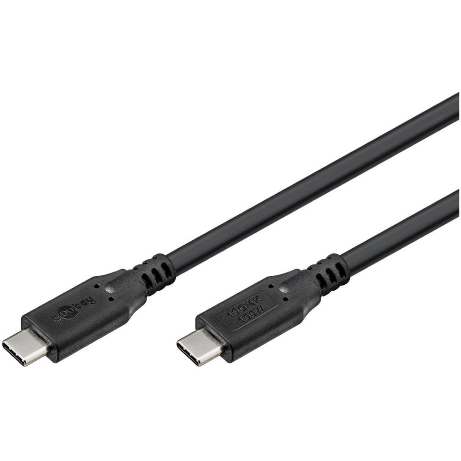 Goobay USB-C kabelis 74199, 100 W