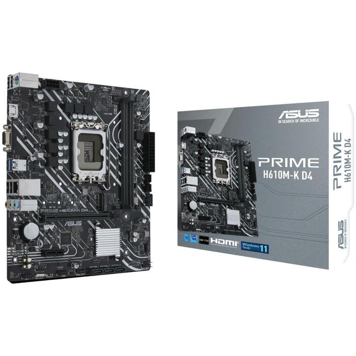 Asus Mātesplate PRIME H610M-K D4, LGA