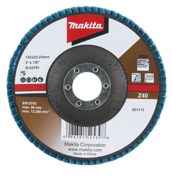 Lameļu slīpdisks Economy type 125x22.23