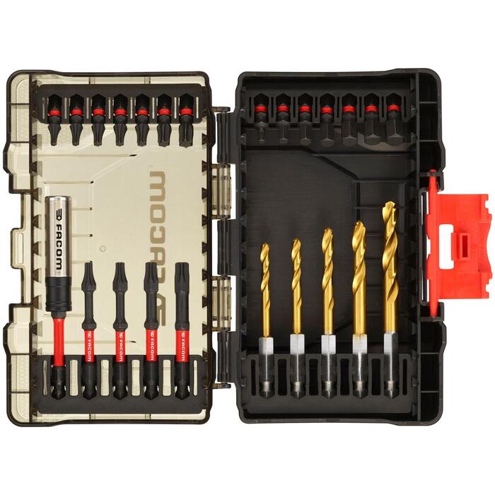 Facom EN.1J24PB Набор ударных бит, 24 шт., 25mm, 63mm, 4-7mm, кейс (EN.1J24PB)