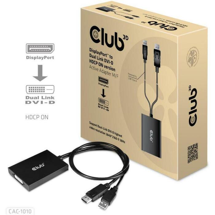 Club3D USB adapteris CAC-1010 DisplayPort uz