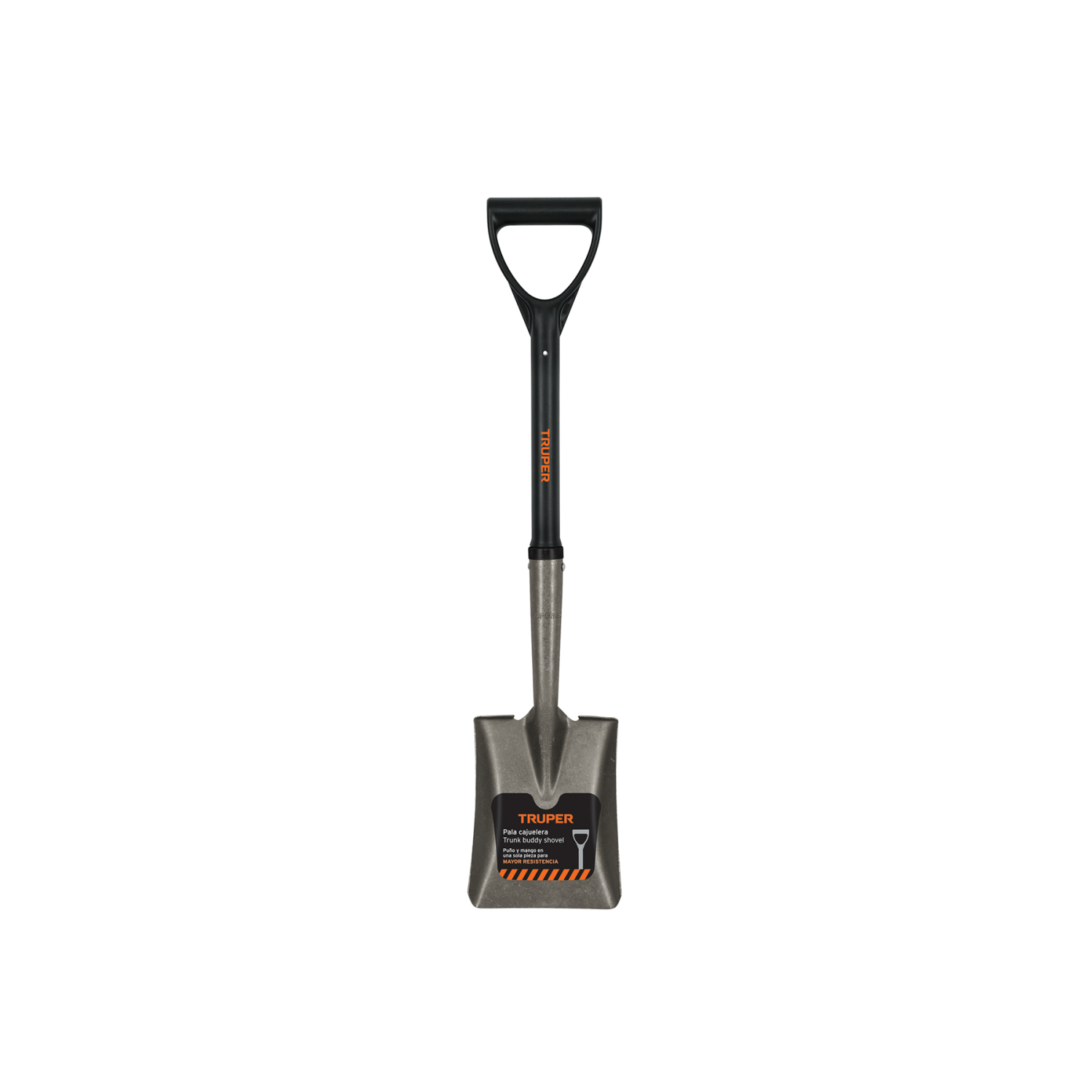 Mazā lāpsta 15x38cm, stikla šķiedras kāts, plastmasas D-rokturis, 71cm TR-BYFC TRUPER (TR-BYFC)