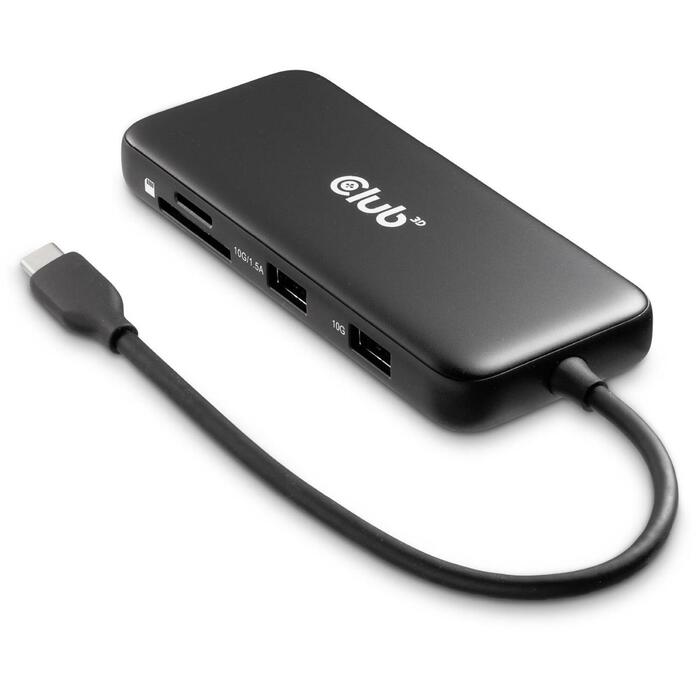 Club3D dokstacija CSV-2551 8-porti USB Type-C