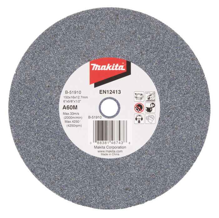 Slīpripa 150x16x12,7mm A60M, B-51910 MAKITA