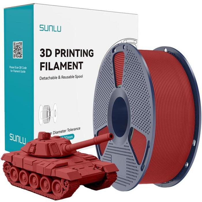 Sunlu PLA+ High-Speed sarkans pavediens, 1