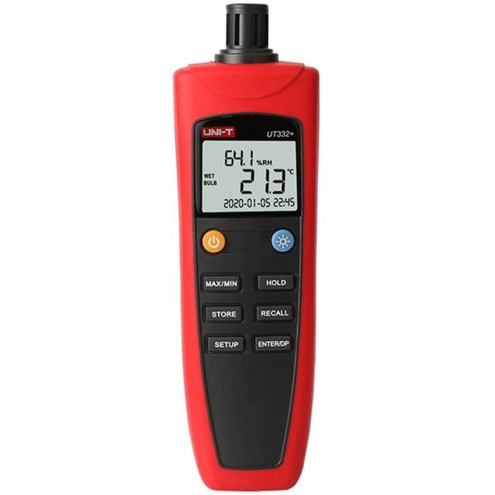 Uni-T UT332+ Temperatūras un mitruma mērītājs