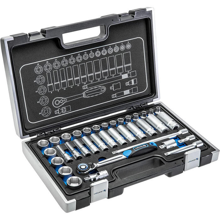 Hogert Instrumentu komplekts HT1R465, 36 gab