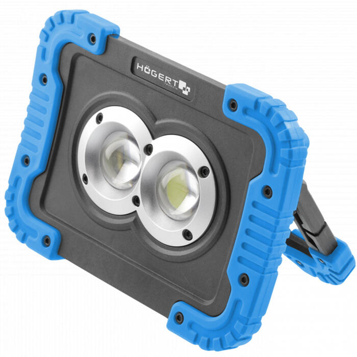 Hogert HT1E430 pārnēsājams LED prožektors, 2x10W