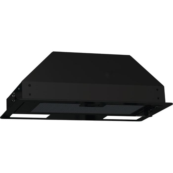 Gorenje BHI681EB tvaika nosūcējs, 58 cm, 370 m³/h, mehāniskā vadība, LED, melns, D klase (BHI681EB)