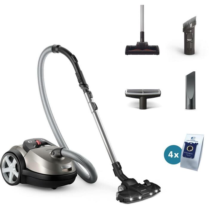 Philips putekļu sūcējs XD8152/12, 900 W