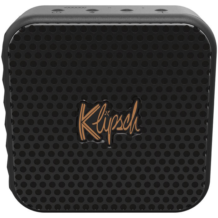 Портативная Bluetooth колонка мощностью 10 Вт RMS с защитой от воды и пыли IP67 Bluetooth 5.3 соединением и до 12 часов работы от аккумулятора Austin Чёрный 1072094 Klipsch (1072094)
