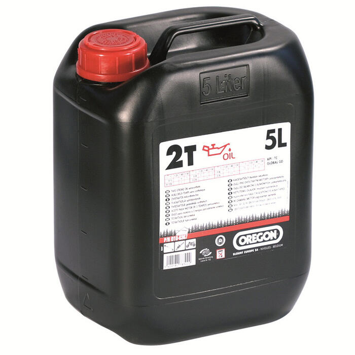 Motoreļļa 2-taktu sarkanā 1:50 5.0l