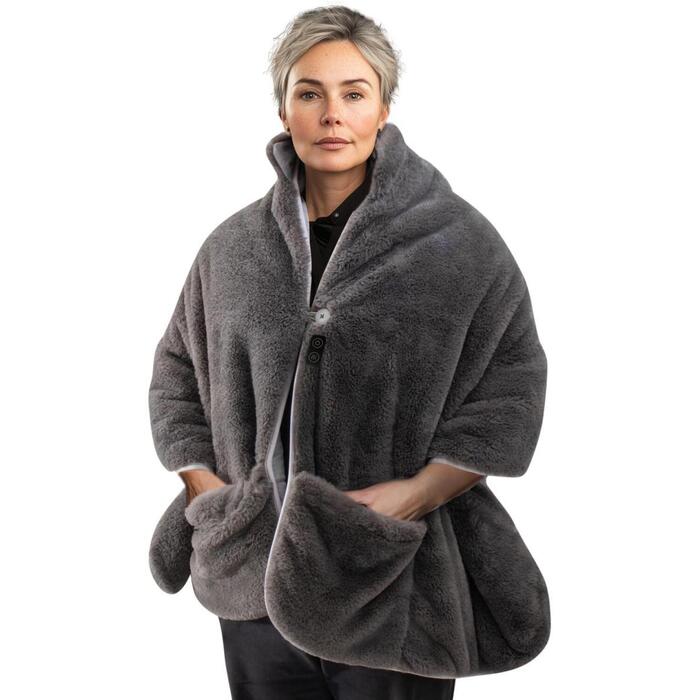 Homedics Apsildāms šalle HCM-SWL100, 2 sildīšanas