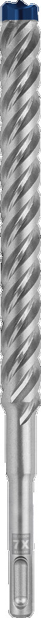 Triecienurbis SDS plus-7X 18x200x250mm, 1 gab