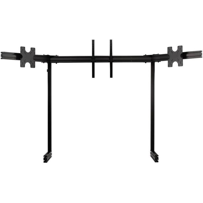 Next Level Racing Floor stand | Tilt | ELITE Free Standing Triple Add-On Monitor Stand | 21-43 " | Black (NLR-E039)