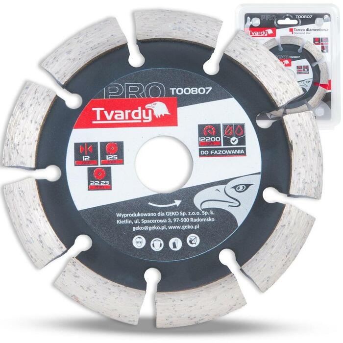 Tvardy dimanta asmens T00807 125 mm
