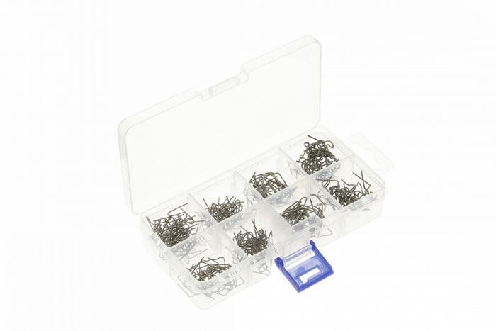 Hogert HT2C082 plastmasas metināšanas skavu komplekts