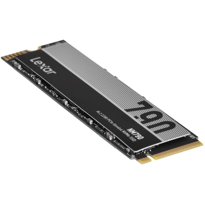 Lexar SSD NM790 LNM790X002T-RNNNG, 2000 ГБ, 7400 МБ/с, 6500 МБ/с, SLC, PCIe 4.0, M.2 2280 (LNM790X002T-RNNNG)