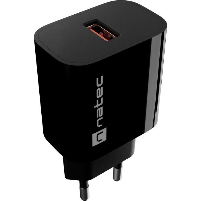 Natec Ribera USB lādētājs NUC-2393, 1xUSB-A