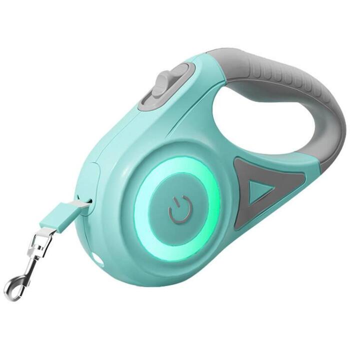 Rojeco suņu automātiskā pavada RQYS-04 green