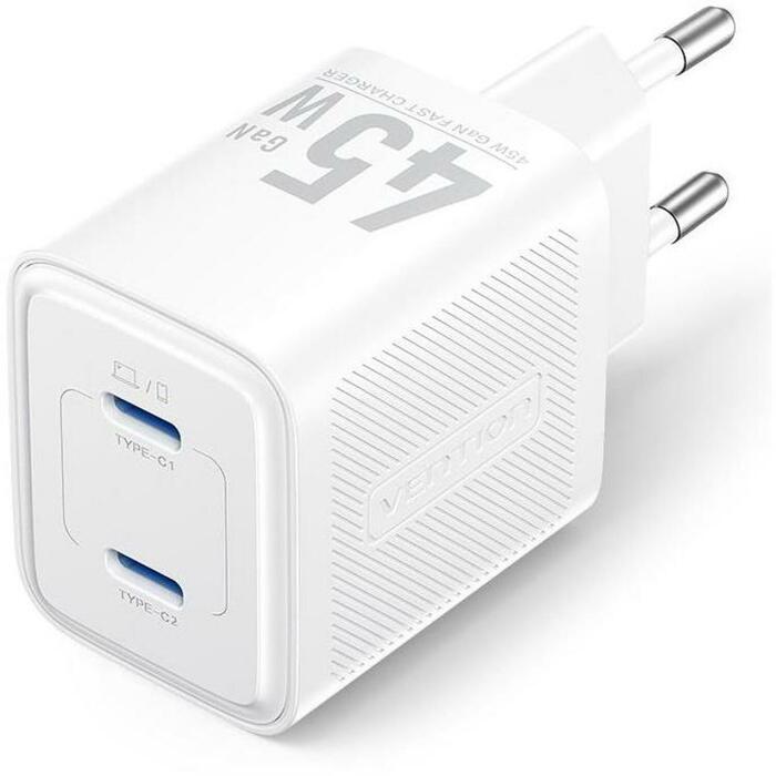 Vention lādētājs FEFW0-EU 45W, 100-240V, 2