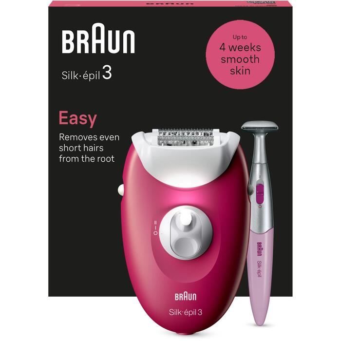 Braun epilators SE3-202, 20 pincetes, 2