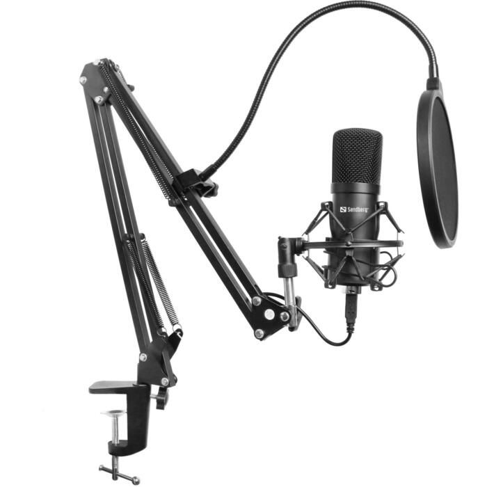 Sandberg Streamer USB mikrofons 126-07, 30-16000