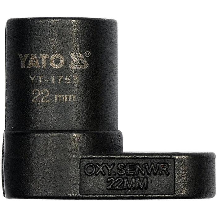 Yato Muciņatslēga lambda zondes demontāžai YT-1753, 22 mm, CrMo SCM-440, sešstūraina (YT-1753)