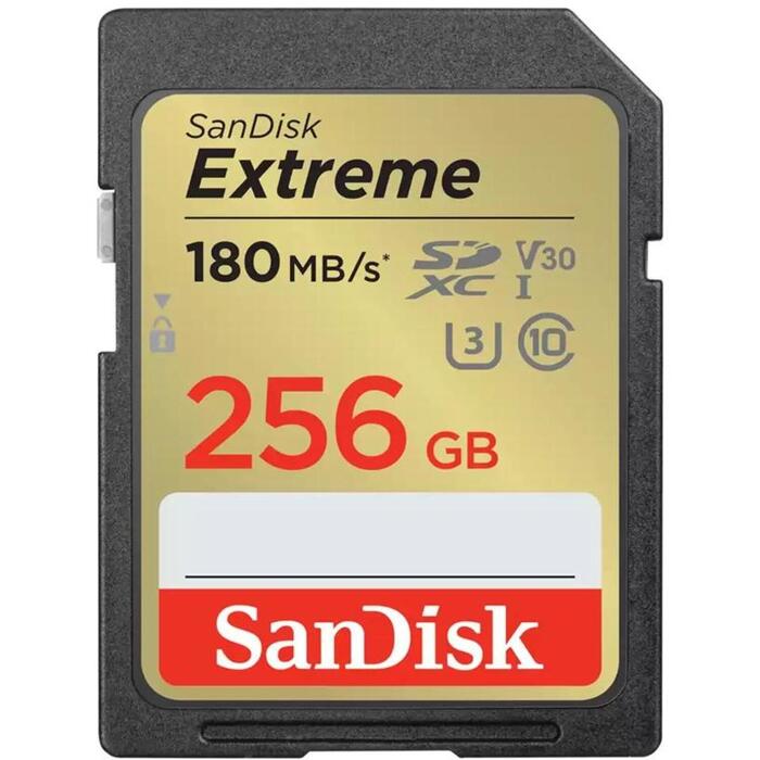 Sandisk Extreme atmiņas karte SDSDXVV-256G-GNCIN, 256