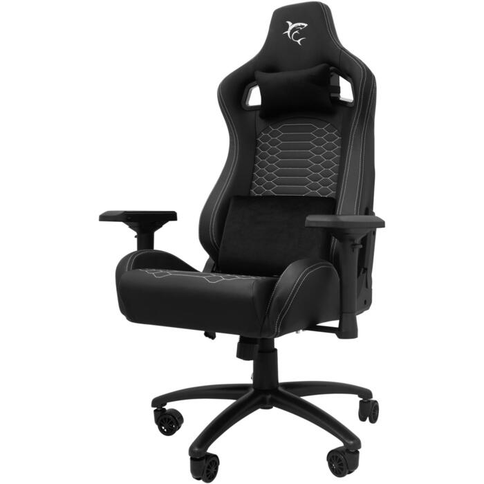White Shark PHOENIX spēļu krēsls, melns