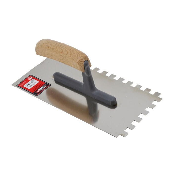 AWTOOLS Nerūsējošā tērauda zobainā lāpstiņa 270mm
