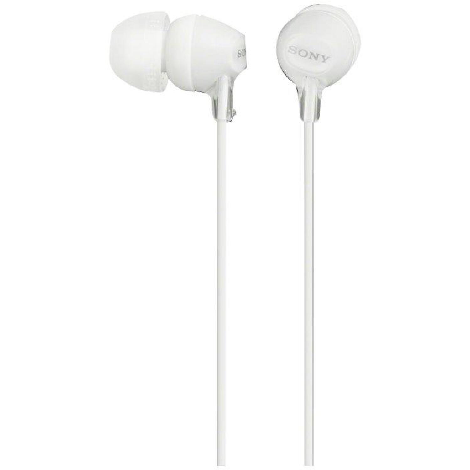 Sony Austiņas MDREX15LPW.AE, 16Ω, 100dB