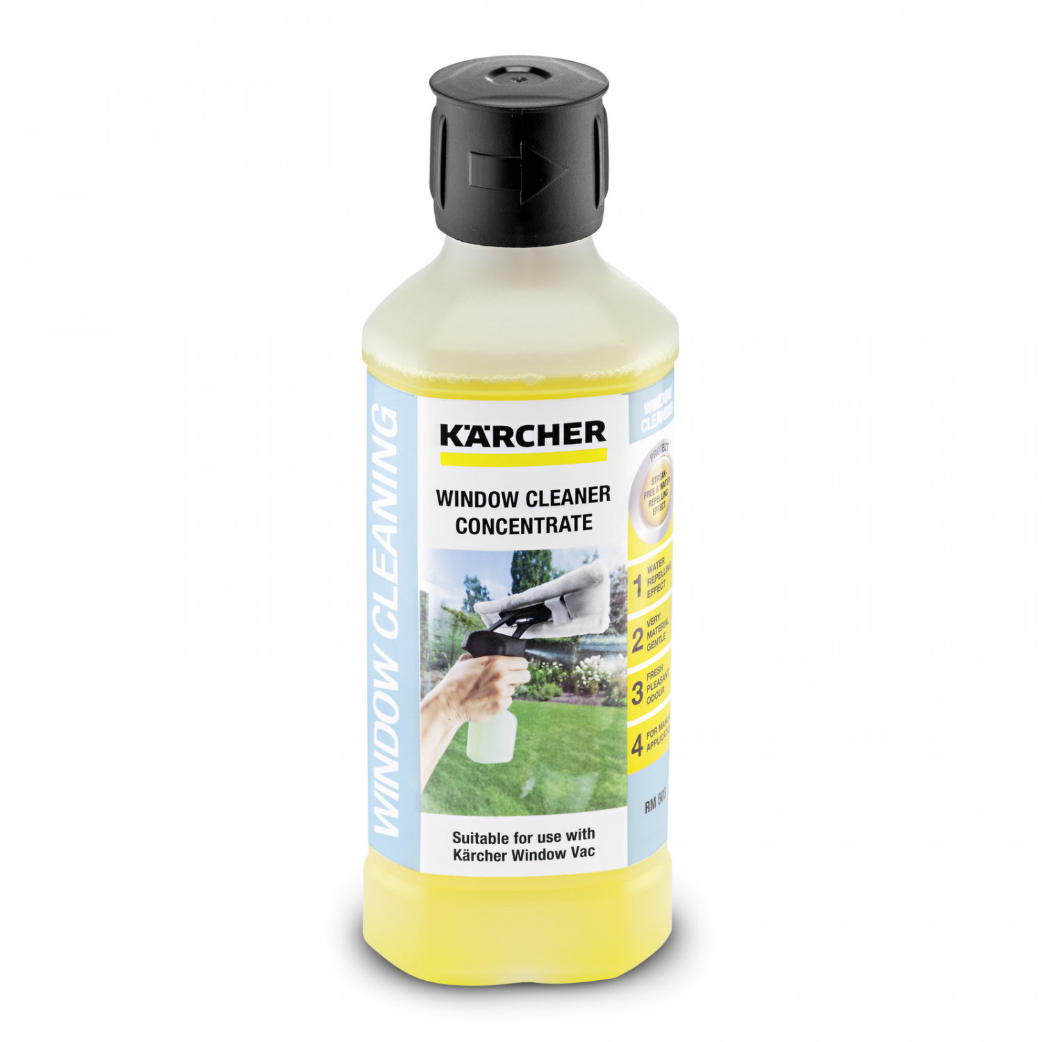 Karcher RM 503 концентрат для чистки стекол, 500мл, 6.295-840.0, флакон с распылителем (6.295-840.0)